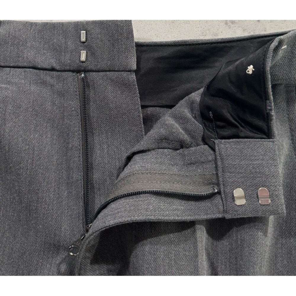 Abercrombie & Fitch Baggy Trousers Mens 31x32 Gray Relaxed Fit Minimalist Casual - Picture 4 of 9